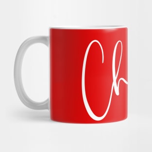 Chiefs Elegant Typography Mug